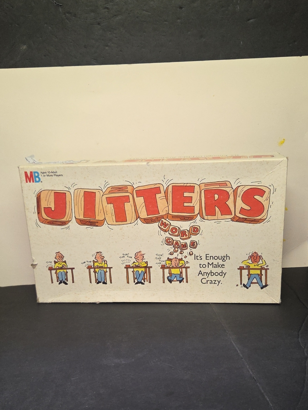 1986 Jitters Word Game by Milton Bradley Missing3 Dice,  Replacement Parts
